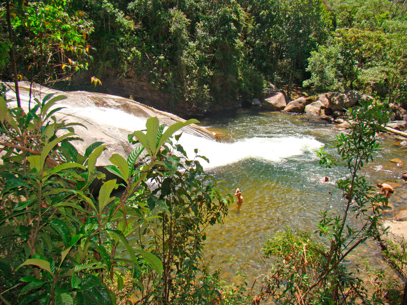 Turismo - Cachoeira do Escorrega - Hotel Pousada Cruzeiro do Sul - Visconde de Mauá - RJ